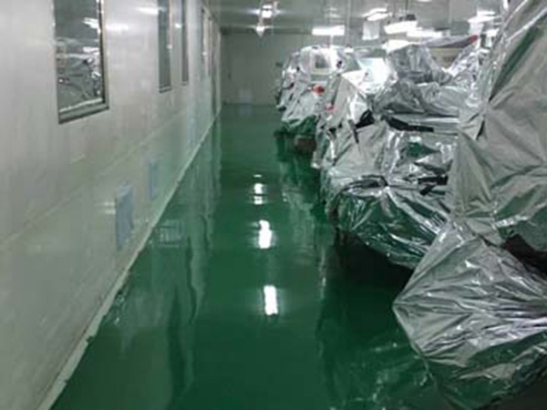 浙江海寧長清包裝集團環氧砂漿地坪